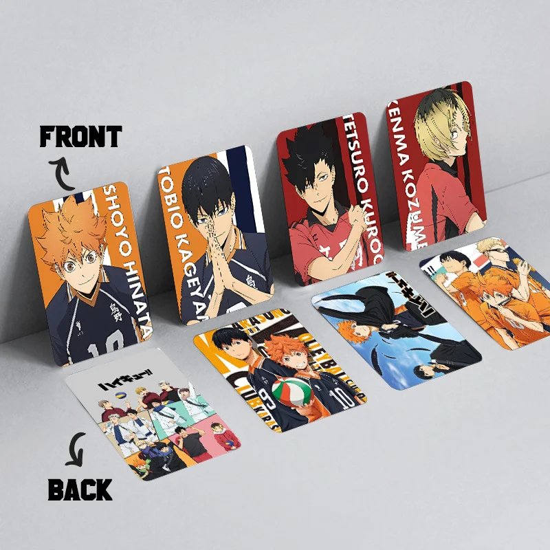 60pcs/Set Anime Haikyuu!! Figures Card Hinata Shoyo Photo Cards LOMO Card Photocard for Fans Collection Birthday Christma Gift