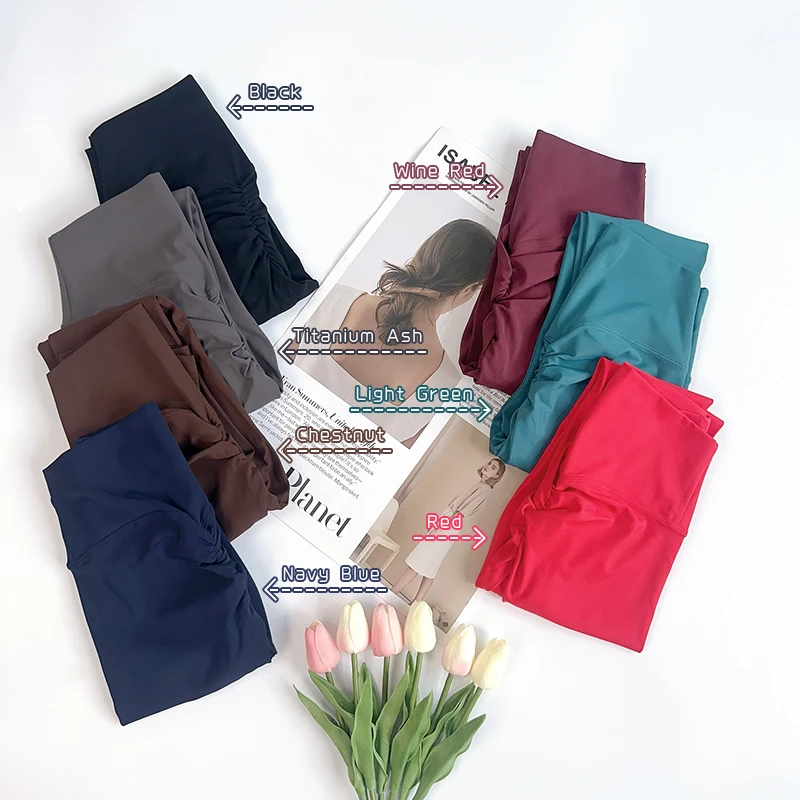 Women High Waist High Elastic Lifts The Buttocks Yoga Leggings Tights Casual Outdoor Breathable Fitness Pilates Leggings🧘‍♀️👍️