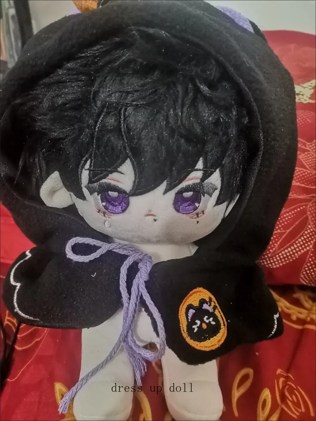 

Valorant Iso handsome Plush Doll Cotton Body With Skeleton Figures 20CM Cute Anime DIY Dress Up Plushie Toys Pillow Xmas Gift