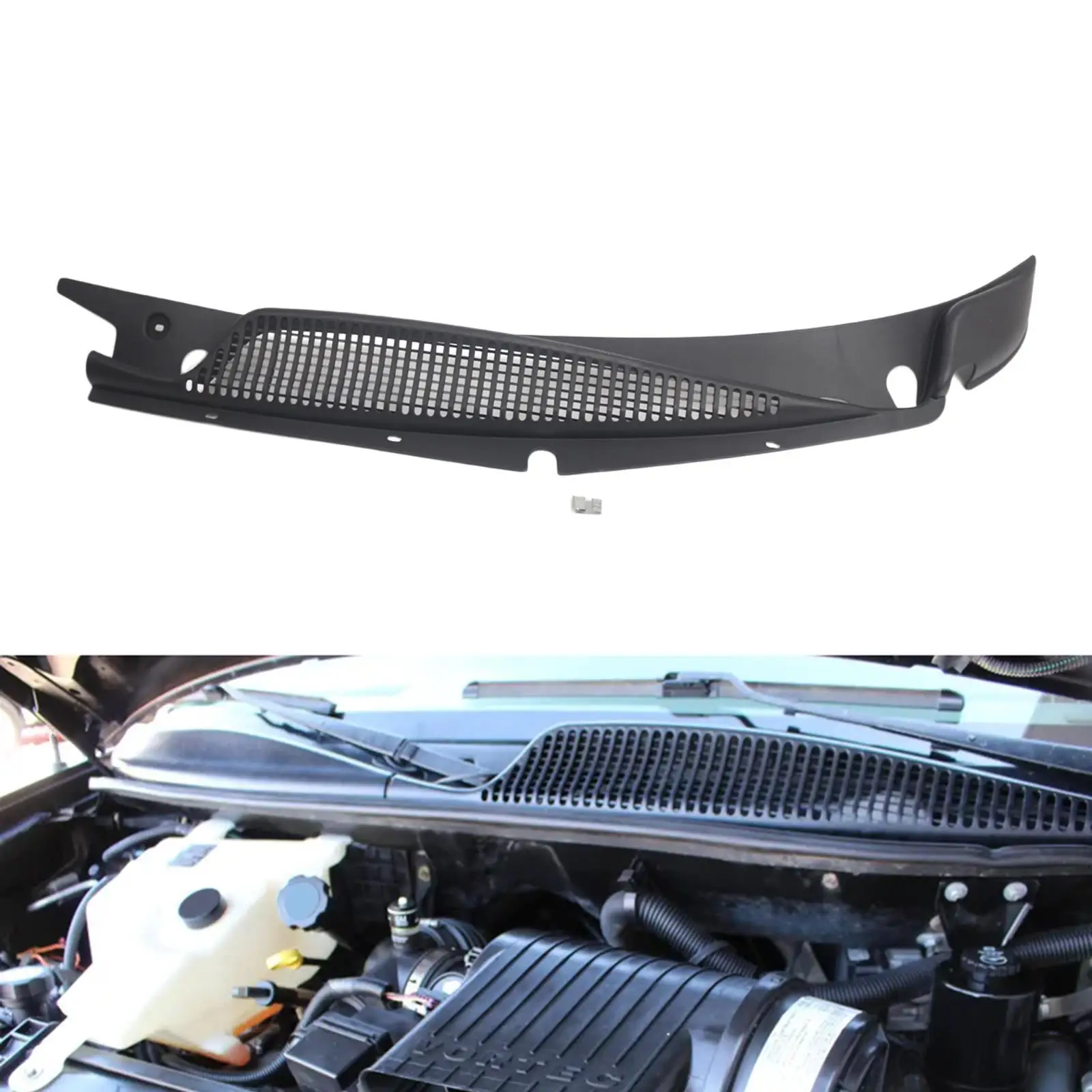 

Windshield Wiper Cowl Panel 25826329 Premium Easy to Install Spare Parts High Accessories Replaces Drivers Side