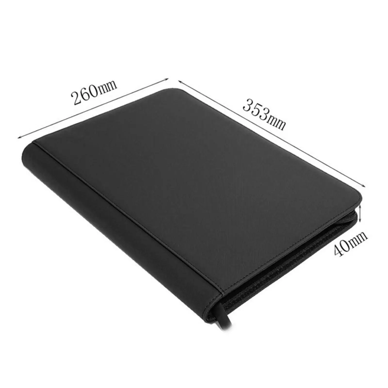 sturdy-trading-card-album-organizer-holder-zip-storage-waterproof-display