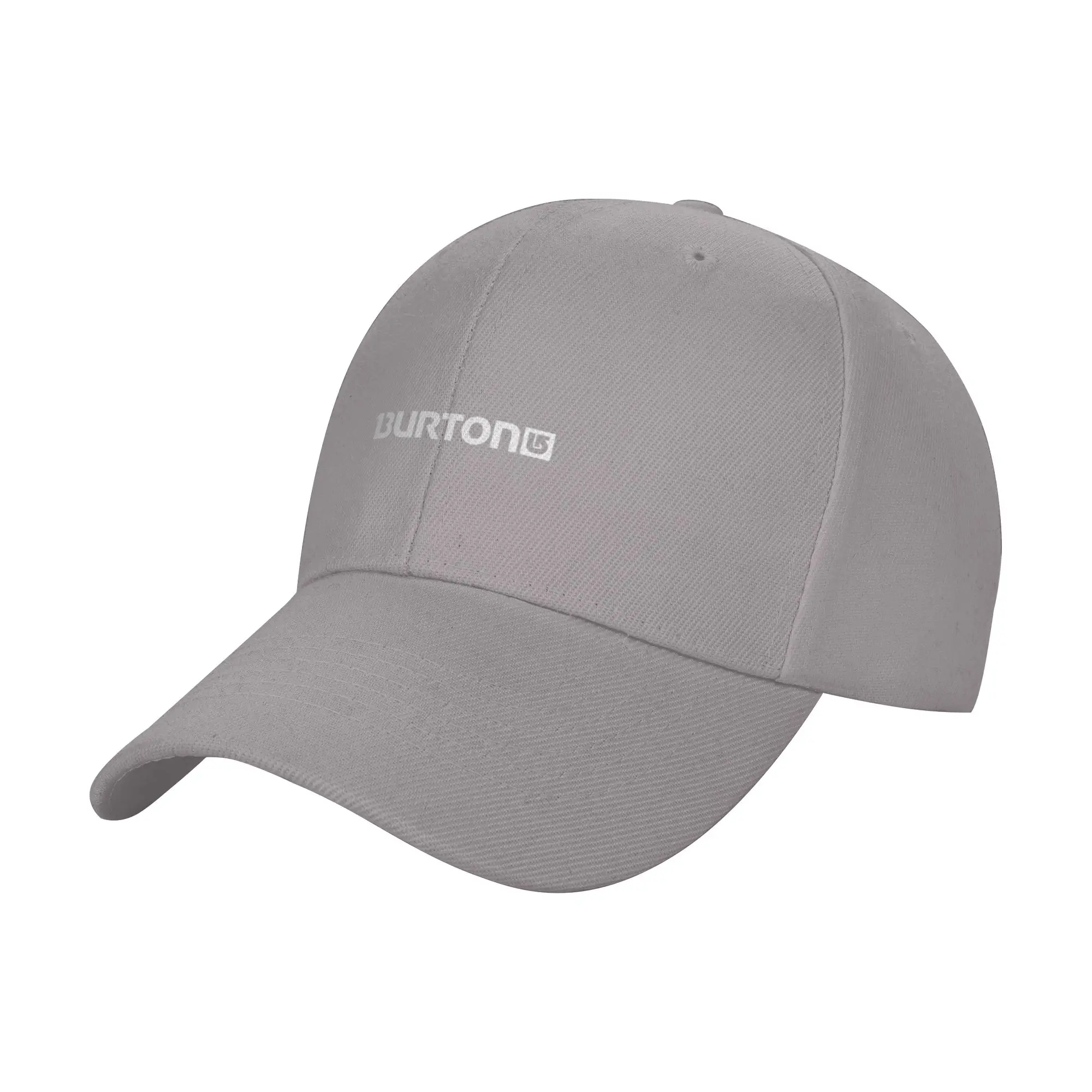 Hot Sale White Burt with Small Logo Beside Baseball Cap  Soft Sport Cap  Weekend Getaway Sport Cap