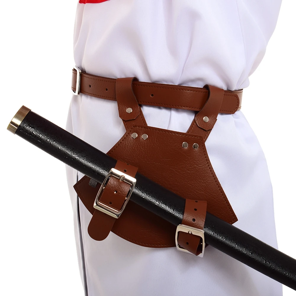Medieval Sword Belt Waist Sheath Scabbard Frog Holder Adult Men Knight Costume Rapier Ring Belt Holster