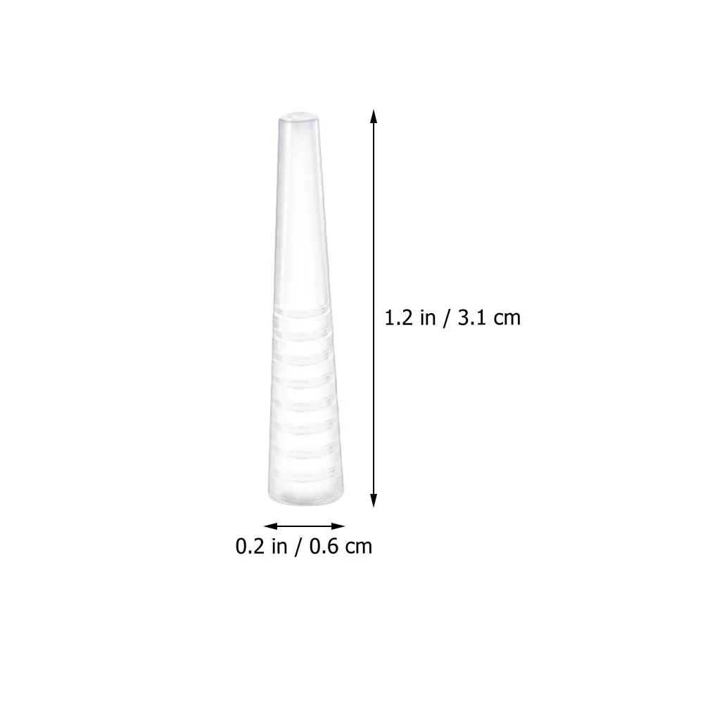 Ensemble de Pinces à Cils à Usage Personnel, Étui en Silicone Souple, Facile à Prendre en Charge, 50 Pièces