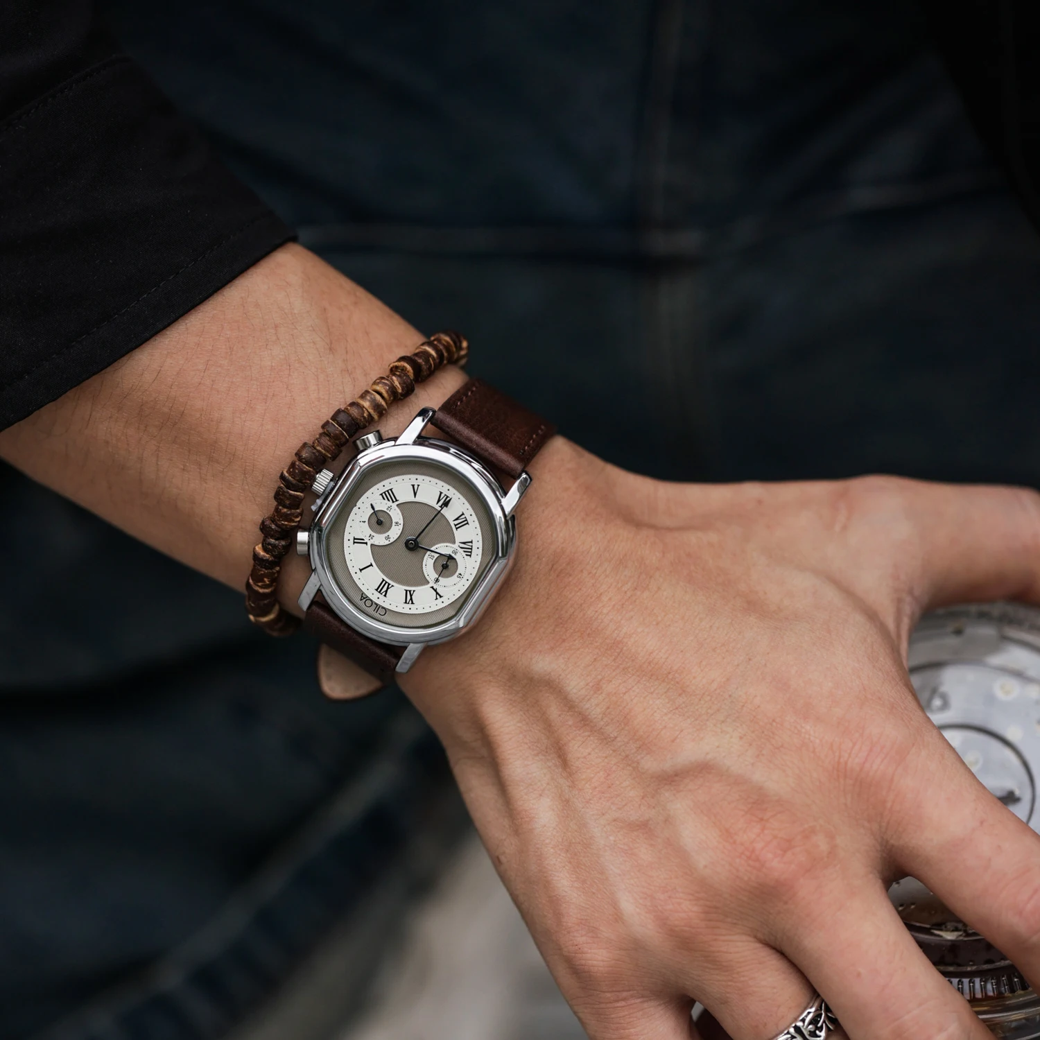 CILOA レトロシルバーウォッチ メンズブランド 正規品 - Luxury Watch Trends 2025 のレビューと価格