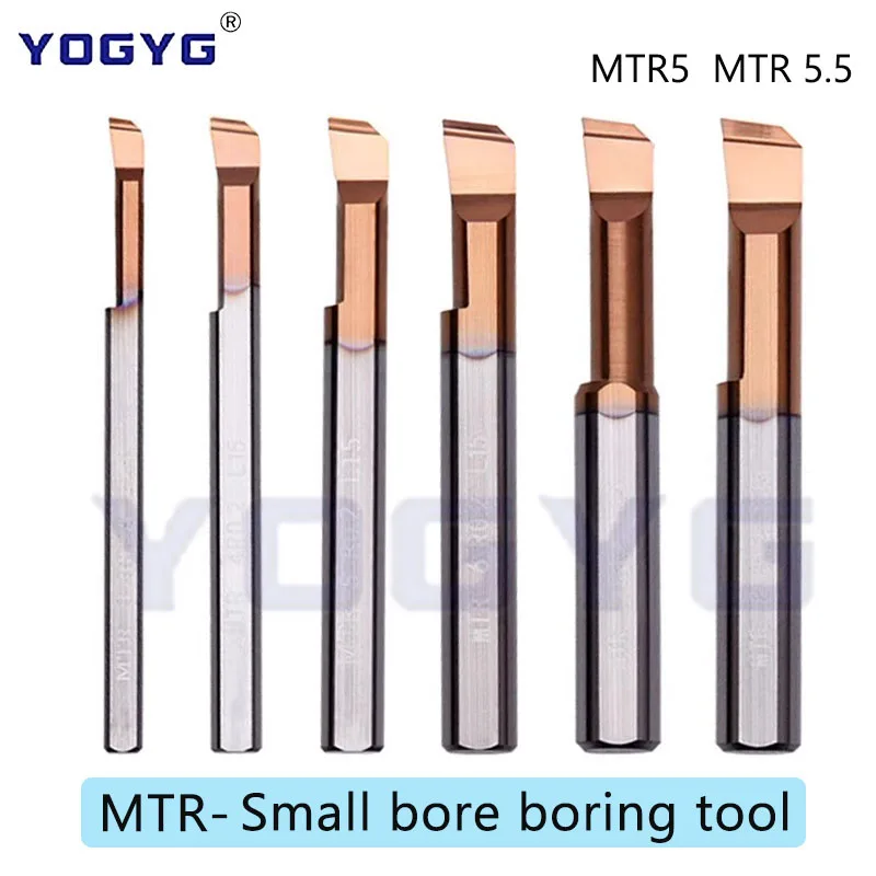 

MTR 5 R0.2 L15 MTR5.5 R0.2 L15 L50 Full range Small diameter borin tool integral carbide internal boring tools CNC Super seismic