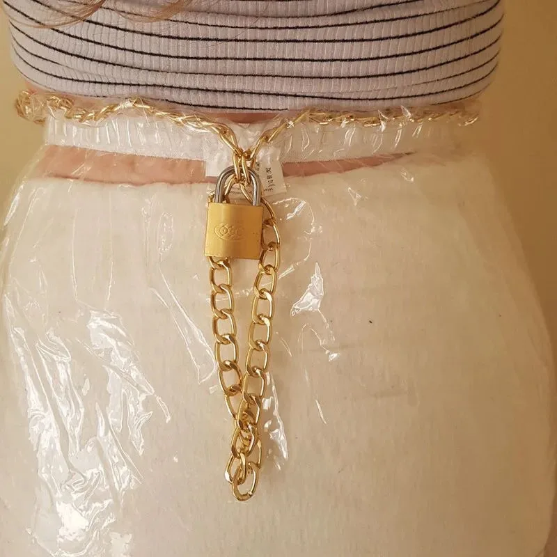 Sexy Transparent Soft Plastic PVC High Waistband Lock Underpants Incontinence Diaper Pants ABDL Waterproof Adult Baby Panties