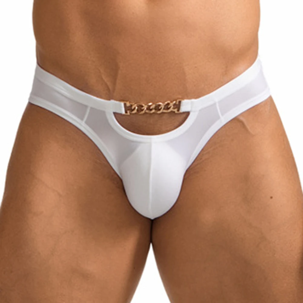 

Ice Silk Underpants Breathable Briefs Everyday Use Classic Style Comfortable Fit Fashion Briefs For Classic Style