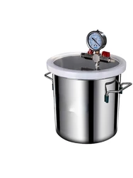 Vacuum Barrel Stainless Steel Defoaming Barrel Epoxy Industrial Science Laboratory Vacuum Vacuum Drying Kettle