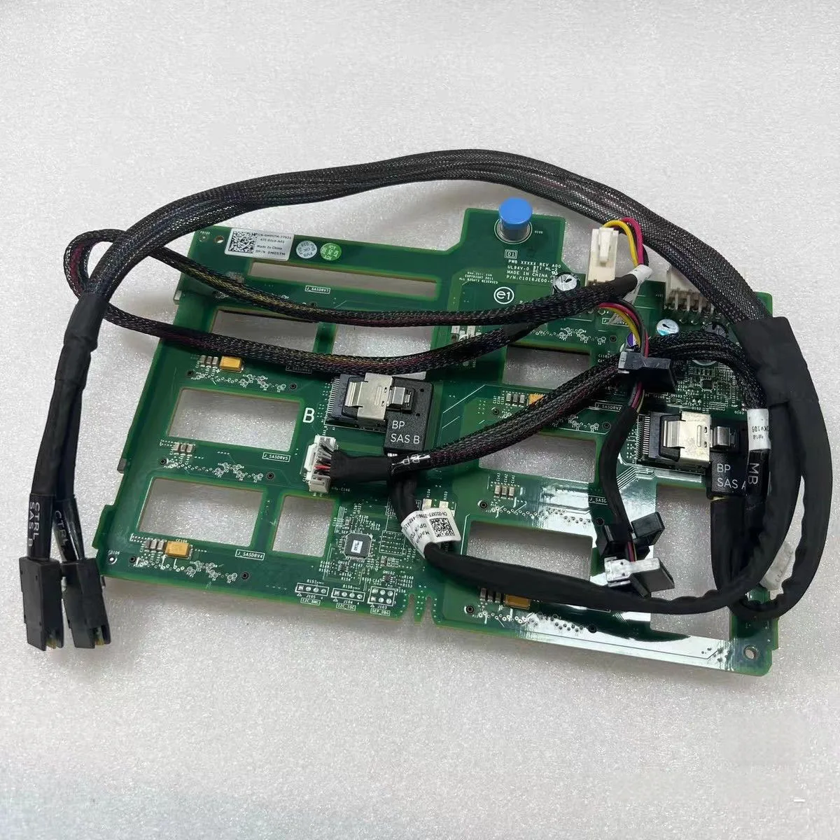FOR DELL PowerEdge T320 T420 T620 8 disk position SAS Backplane With Cable M05TM 0M05TM