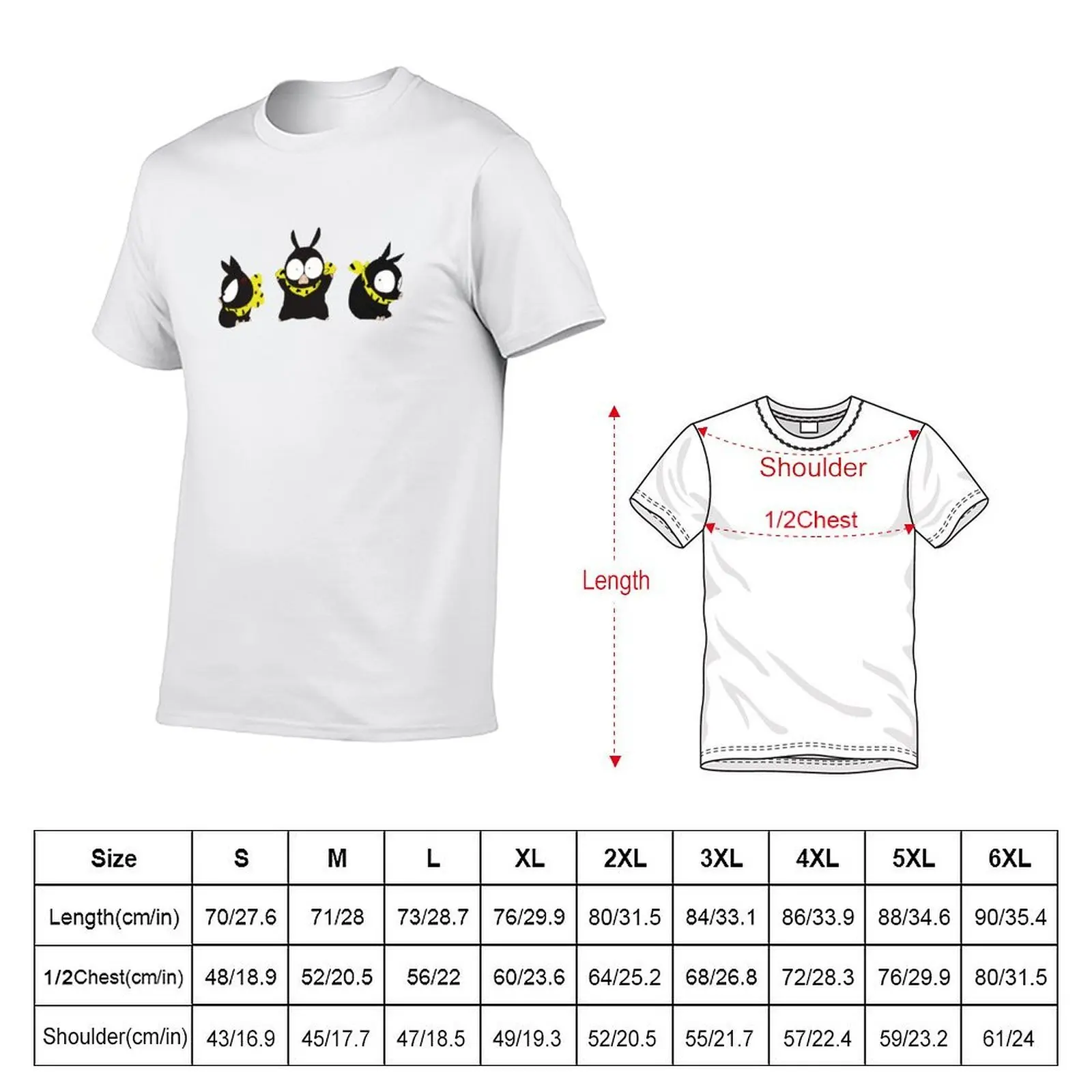 3 P- Chan Pigs Ranma 1/2 - ORIGINAL DRAWN by SillyFun.redbubble.com T-Shirt man t shirts cotton T-Shirt