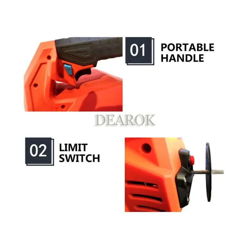 1000lbs Portable Electric Winch Lifting Traction Hoist Electric Hoist Windlass Towing Distance 4.5M With Remote Control