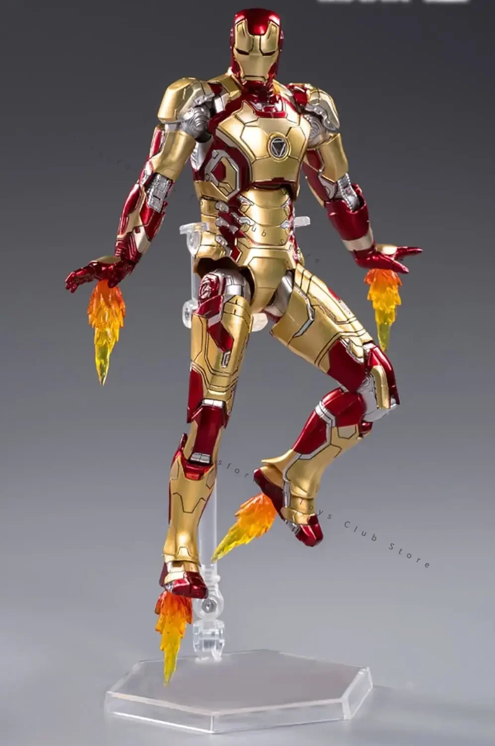 In Stock Ironman MK42 Prodigal Son Action Figure,Exquisite Painting All Joints Movable 7 Inch Collectible Toy