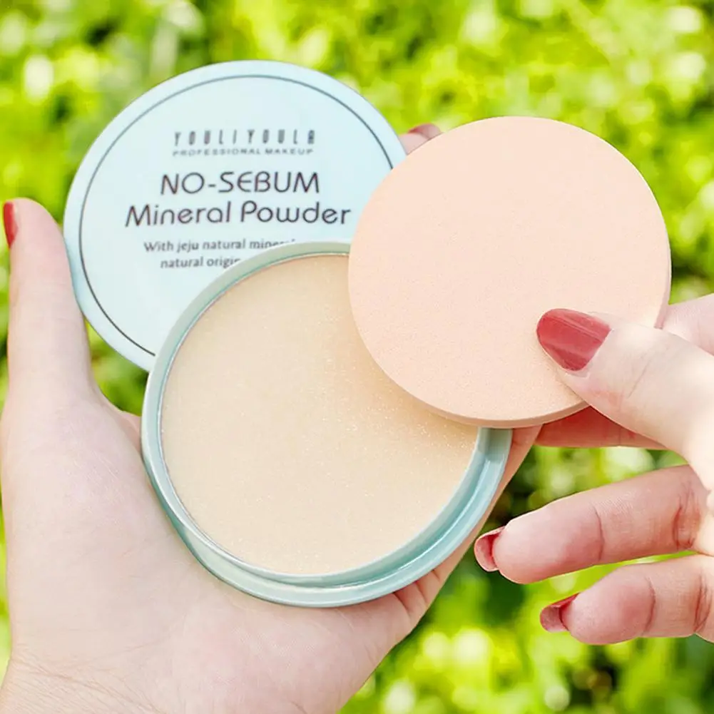 Mineral Powder Makeup Setting Facial Concealer Powder Matte Translucent Loose Powder Natural Oil Control Brighten Tone