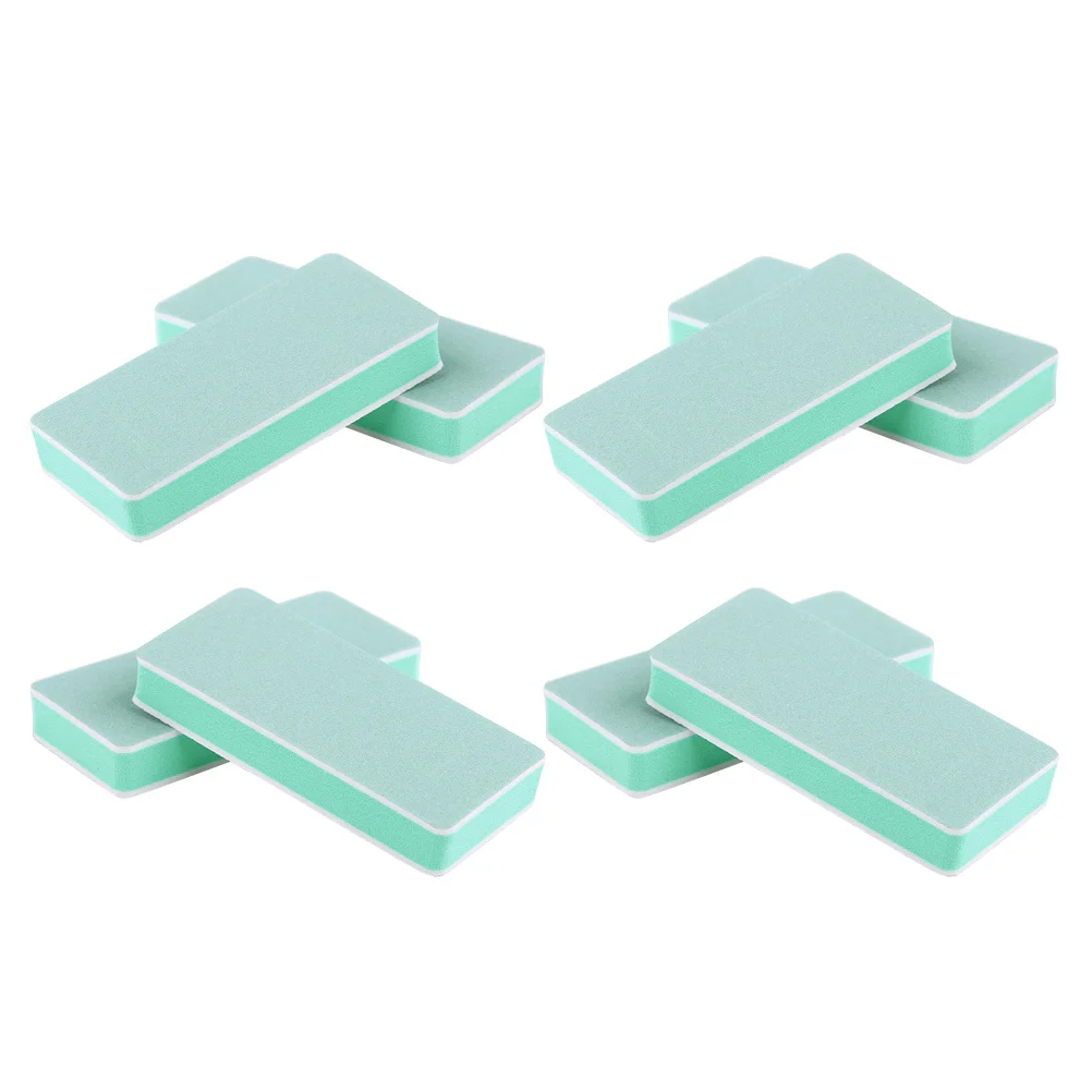 8Pcs Double-Sided Nail Polishing Block High Grade Material Manicure Tools Portable Design for Salon and Personal Use