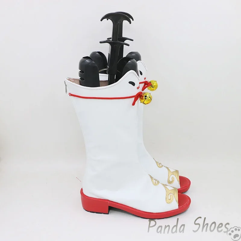 Naraka bladepoint kurumi cosplay sapatos anime jogo cos tamancos longos botas kurumi cosplay traje prop sapatos para festa de halloween