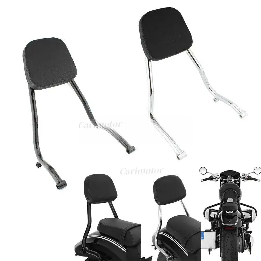 For BMW R18 2020 Passenger Sissy Bar Backrest Luggage Rack Pad Guard Rear Rack Luggage