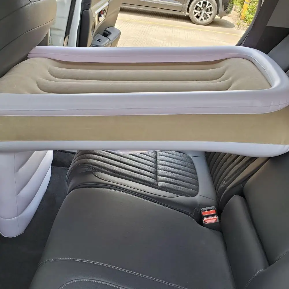 Kids Car Back Seat Inflatable Travel Mattress Portable Inflatable Bed With Hand Pump Storage Bag For Road Trip Child Rest Mat