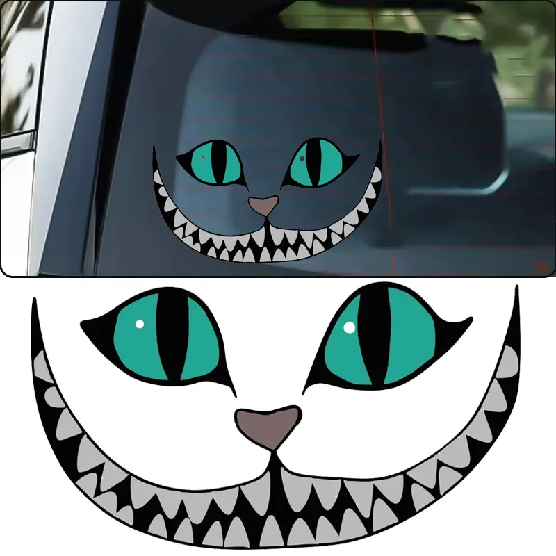 

Personalized Cat Face Styling Car Sticker Fridge Stickers for SUV Camper RV Van Motorhome Caravan Vinyl Decal Decoration