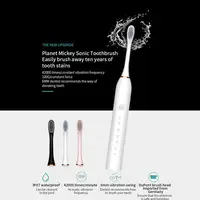 HOT Electric Ultrasonic Toothbrush Six Speed Mode Home Soft Hair USB Charging Waterproof Adult Tooth Cleaner 6