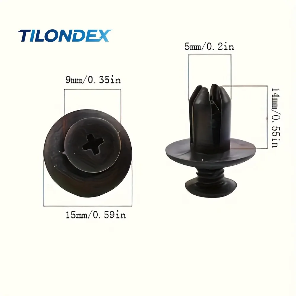 TILONDEX Juego de 100 clips de - Rivet Setter Tool reseña y precio
