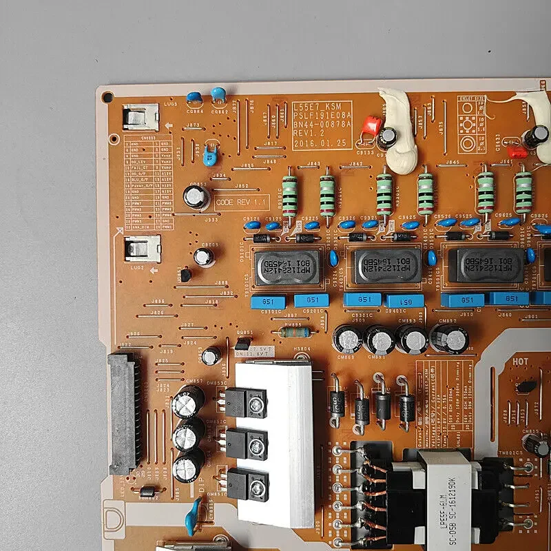 POWER SUPPLY BOARD L55E7_KSM PSLF191E08A BN44-00878A for UN55KS7500H UN55KS7500K UN55KS8000F UN55KS800DF UN55KS8500F UN55KS850DF