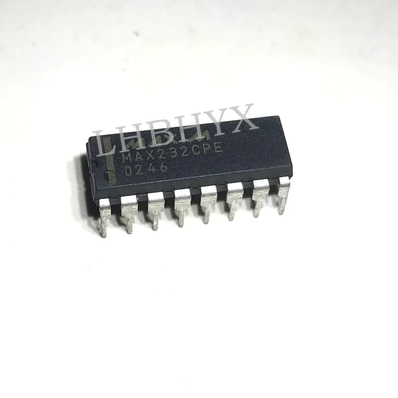 MAX232 MAX232CPE +5V-Powered, Multichannel RS-232 Drivers/Receivers DIP-16P New Original 5PCS