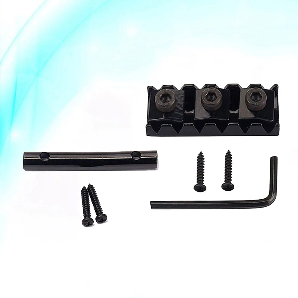 

String Retainers Set Black Locking Nut Guitar Replacement Tool for Bridge Guitar String