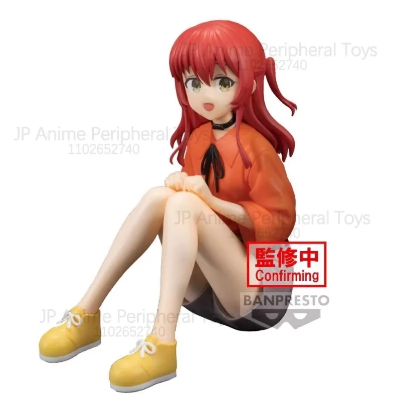 Original Anime Bocchi The Rock! Gotoh Hitori Kita Ikuyo Sitting Posture Girls PVC Action Figurine Model Collection Doll Toys