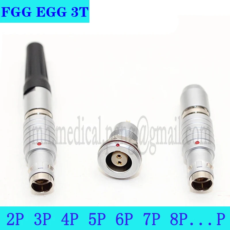 FGG EGG 3T 2 3 4 5 6 7 8 10 12 14 16 18 20 22 24 26 Pin Push-pull self-locking Waterproof IP68 Male Plug Female Socket Connector