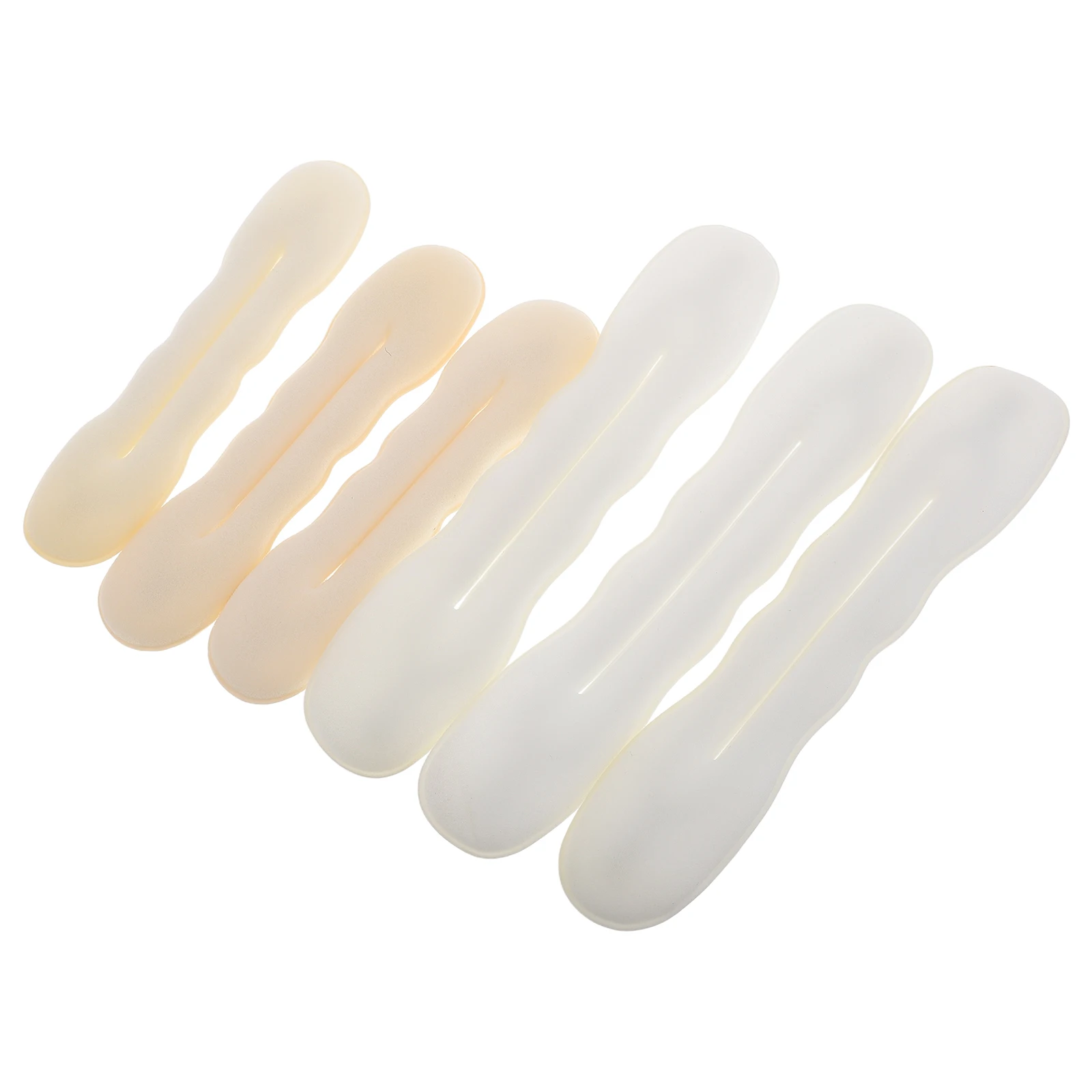 

6pcs Long Makers Female Hair Makers Women Supply Twist Hair Bun Making Tool Soft Sponge Reusable Messy Bun Maker For Parties