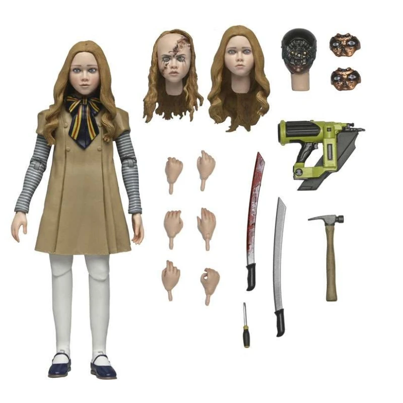 

Pre Sale Neca M3Gan Horror Film Peripherals Ultimate Action Figure Movable Joint Garage Kit Model Ornament Doll Toys Gift