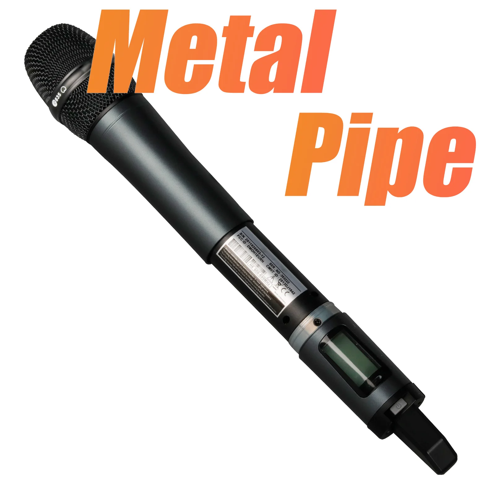 Top Quality！ew100g3/e835 Professional Dual Wireless Microphne 600-695MHz Stage Performance 2 Channels UHF Karaoke Metal Handheld