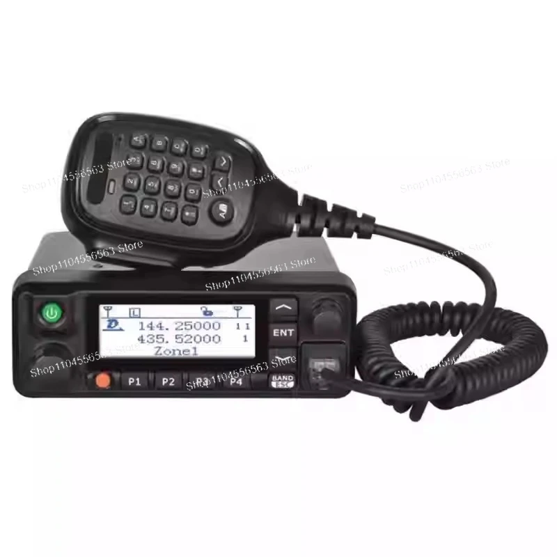 MD-9600 Mobile Radio Dual Band  50W Record 1000Ch 1750Hz Vehicle Long Range Communication Walkie Talkie