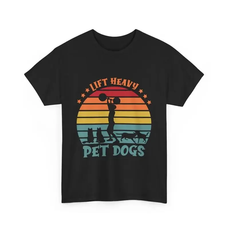 Weightlifter Weightlifting Dog Lover Lift Heavy Pet Dogs T Shirt