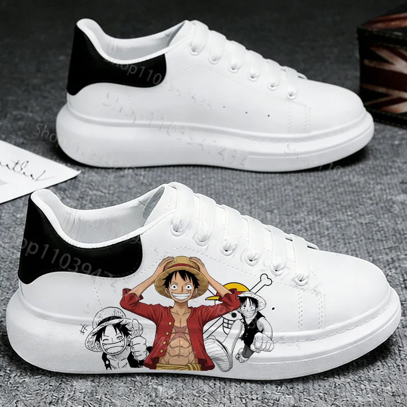 

2026 New Model Hot Selling Luffy Men's Footwear Comfortable Breathable Man Woman Universal Board Shoes Size 35-44