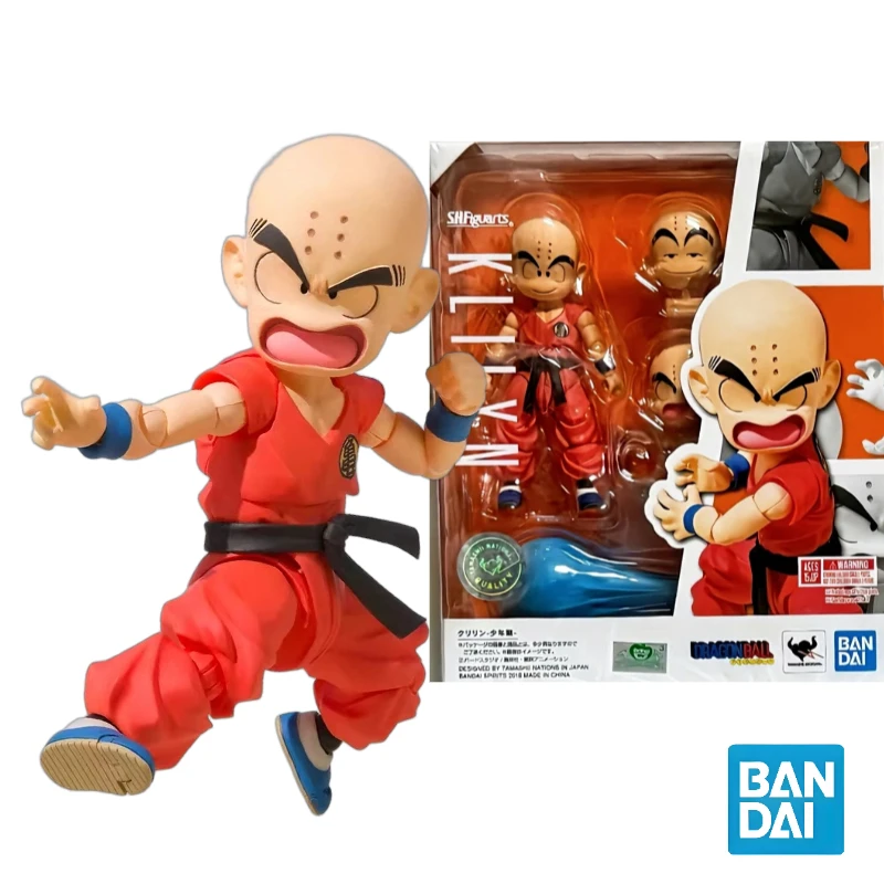 

В наличии: Коллекционные подвижные фигурки Bandai SHF Dragon Ball - Крилин в детстве