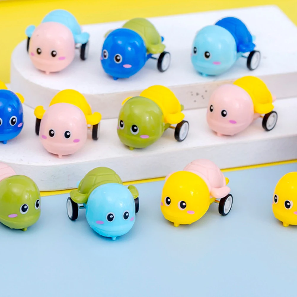 

24 Pcs Pull Back Car Construction Party Favors Kids Toys Educational Plaything Animal Pull-back Mini Cars Child