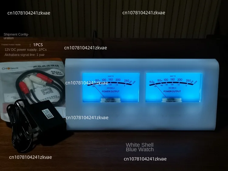 

VU Meter DB Panel Display 2-way AmplifierSpeaker Audio Music B-566 UV Meter High-Precision Audio Level DB Meter Finished