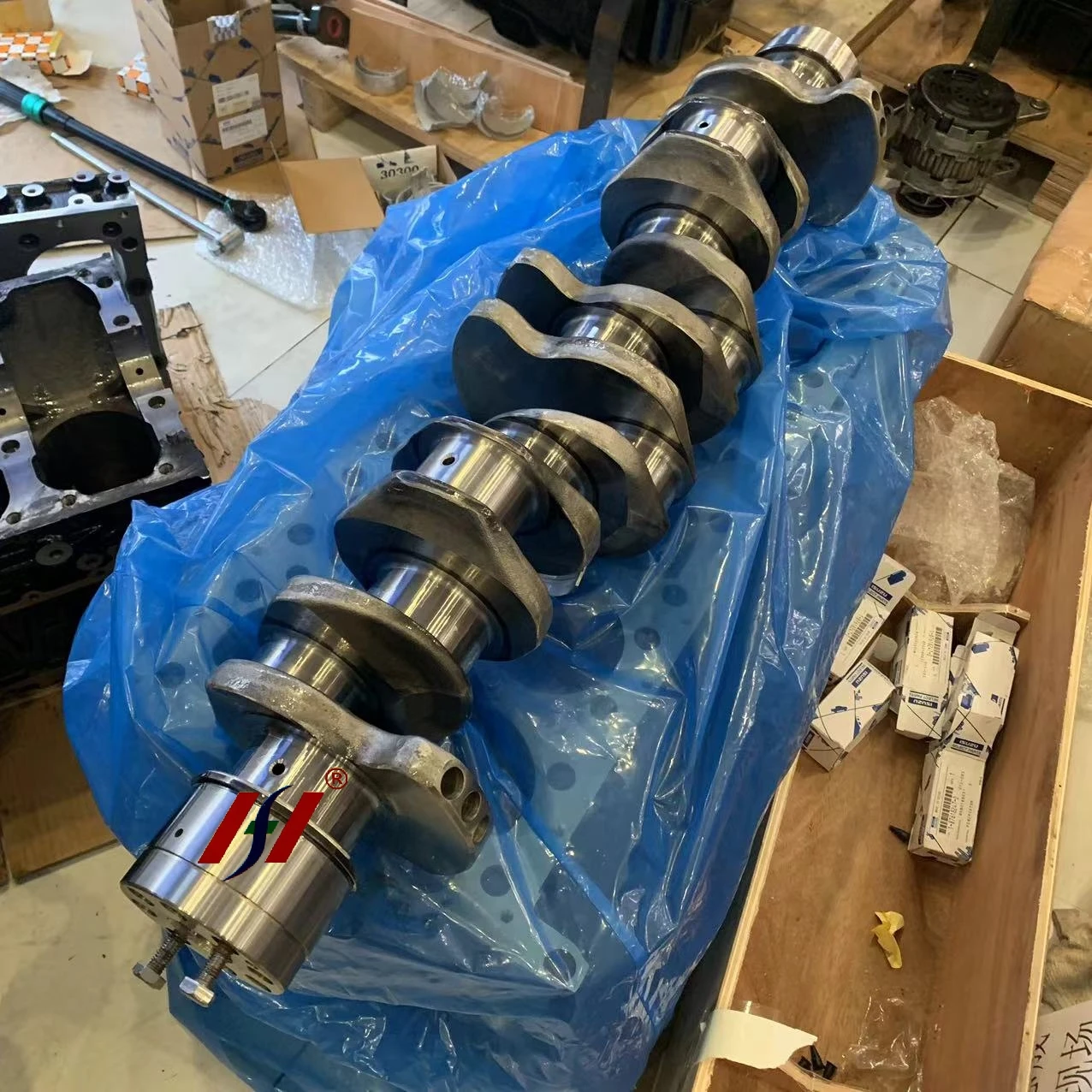 

New Original Excavator Engine Parts 6HK1 Engine Crankshaft For Isuzu