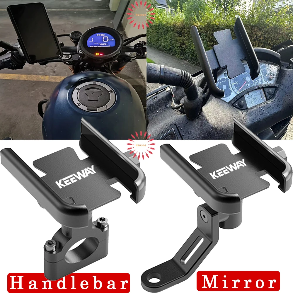

4-6.5 Inch Screen For Keeway SR125 TX 125 200 Vieste 300 RKR RKV RKF 125 RKS 150 Mobile Phone Holder Motorcycle Accessories