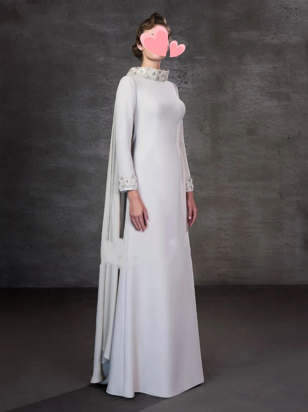

Oisslec Prom Dress Elegant Vintage Sweet White Pearls Beads New Customized Formal Occasion Prom Dress Evening Party Gowns