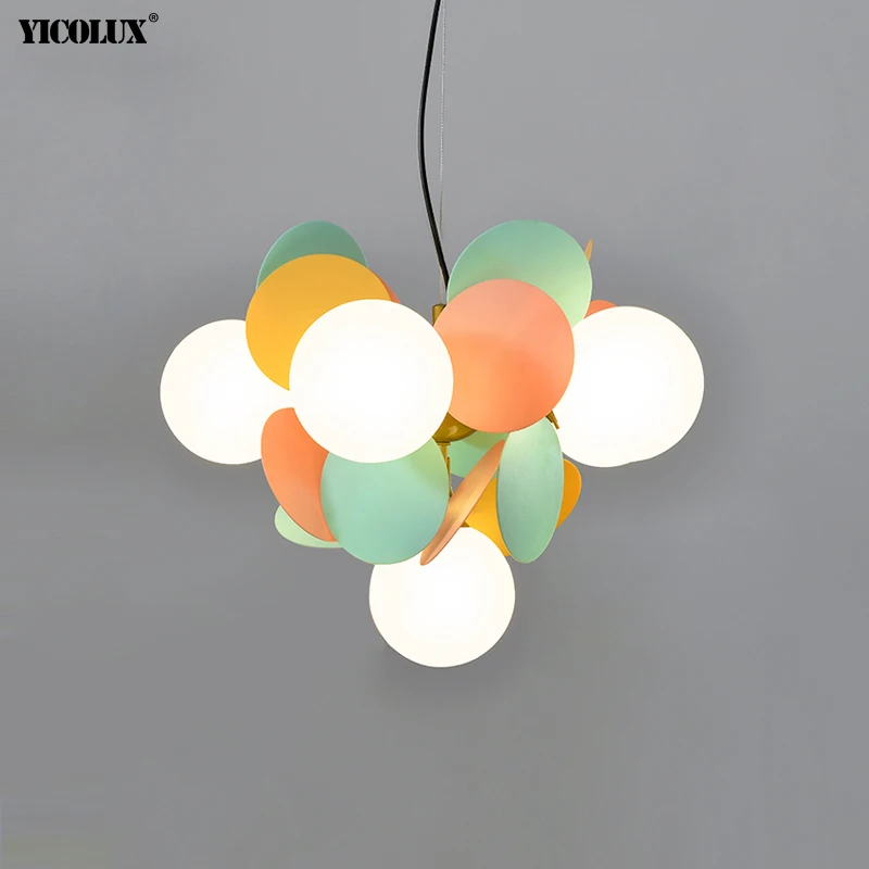 Colorido Flash nuevo LED luces de araña modernas sala de estar comedor dormitorio Villa colgante pisos Bar pasillo lámparas de iluminación interior