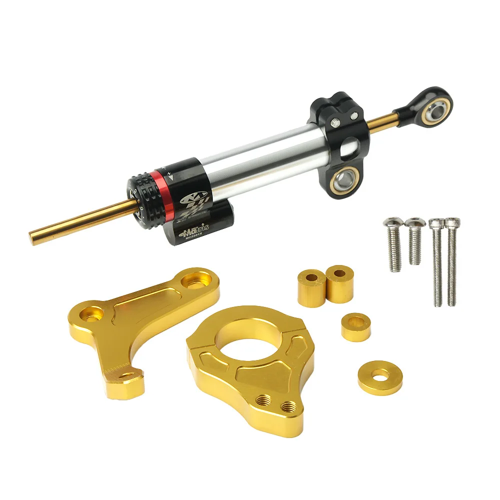Motorcycle Steering Stabilize Damper Bracket Mounting Kit For YAMAHA XMAX300 XMAX 300 X-MAX 300 2017-2024