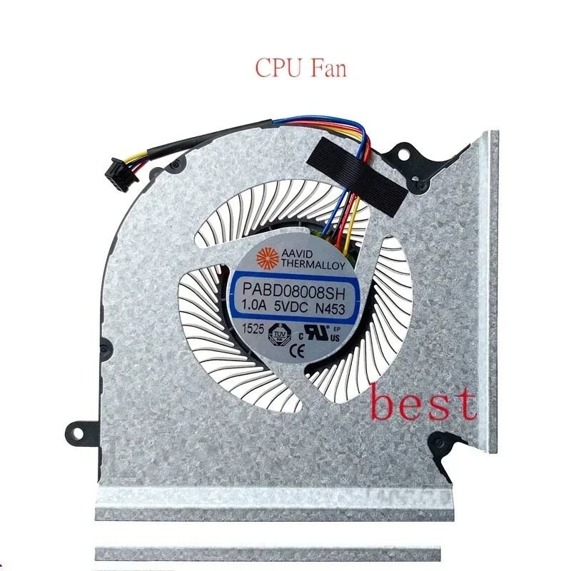 New Original Laptop CPU GPU Cooling Fan For Msi MSI GE66 GP66 GL66 MS-1541 MS-1542 MS-1543 Fans N453 N454 PABD08008SH DC5V