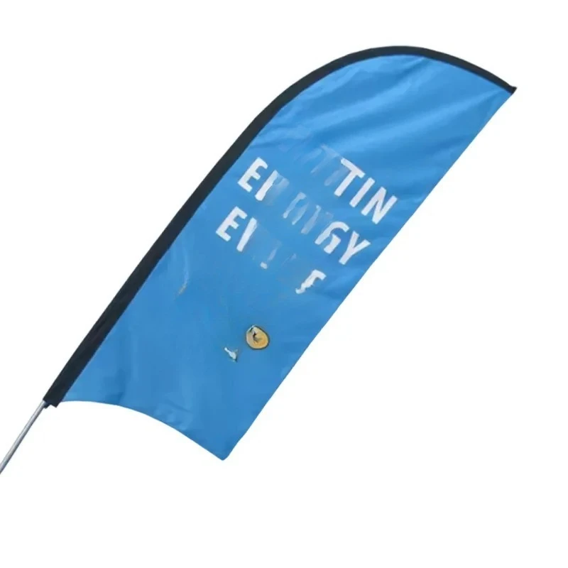 Multi-size outdoor flag hanging brand promotion activities, flag wind resistance, suitable for store exhibitions and otherscenes