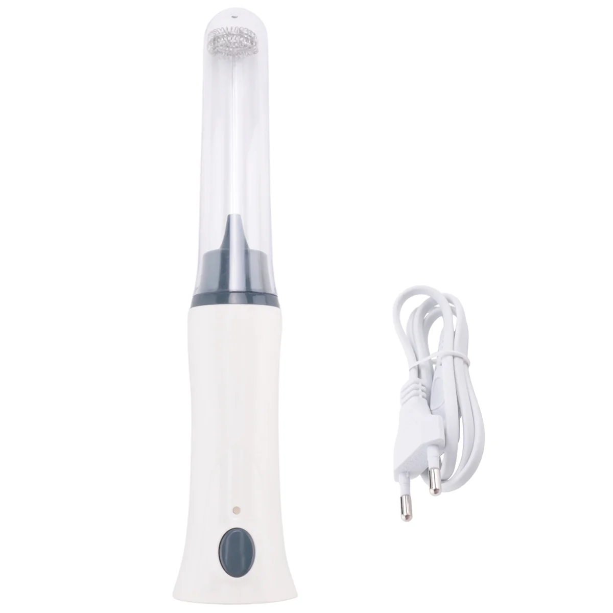 Batidor de café eléctrico de mano, Espumador automático de leche y bebidas, batidor de crema, agitador de cocina, batidor de huevos con cubierta