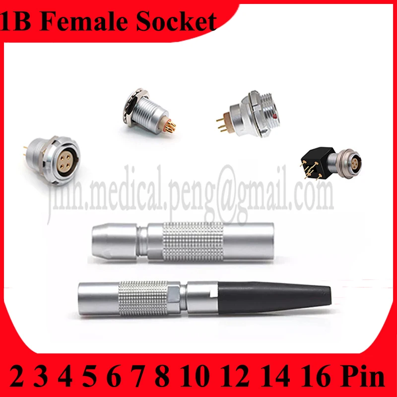 

EGG EEG ECG EHG PHG 1B.2 3 4 5 6 7 8 10 12 14 16P Push-pull Self-locking Fixed And Floating Female Socket Welding Type Connector