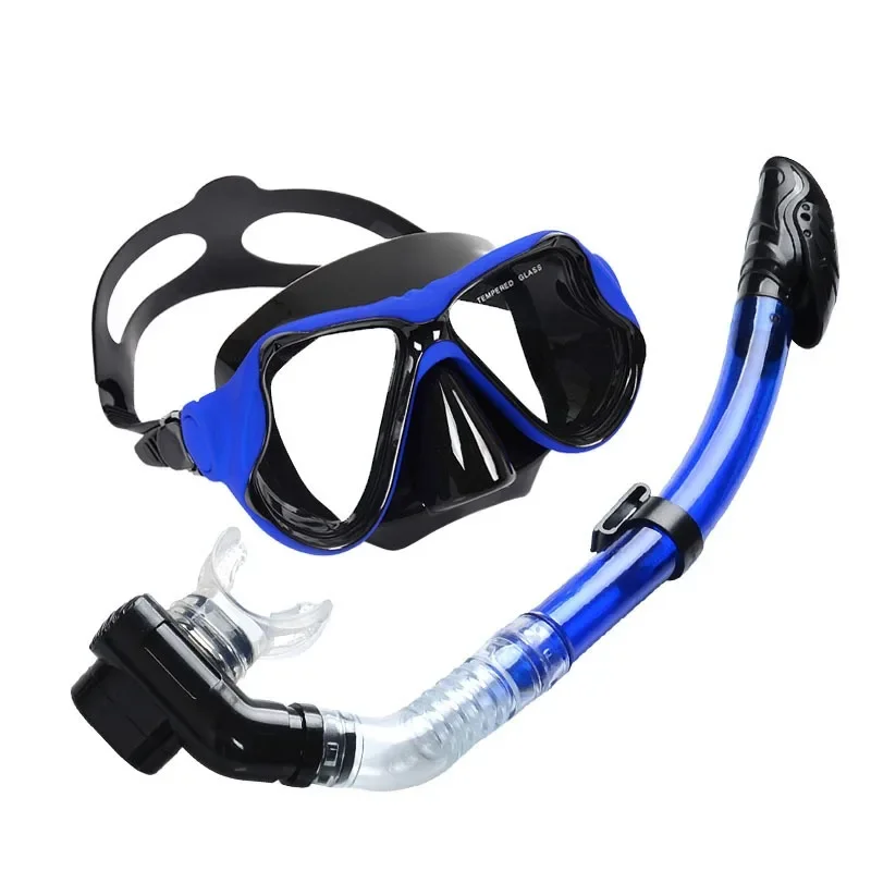 Children\'s Snorkeling Mask Diving Mask Set with Adjustable Anti Fog Scuba Diving Equipment Suitable for Teenagers and Children