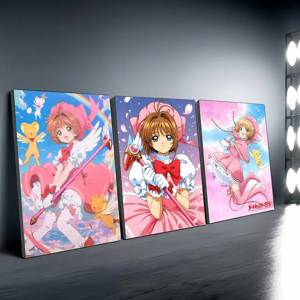 C-Cardcaptor Sakura Anime Painting Calligraphy Modern Canvas Wall Art for Bedroom & Living Room | Home Decor Gift